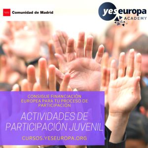 ACTIVIDADES DE PARTICIPACIÓN JUVENIL erasmus